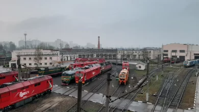 Локомотивное депо Минск